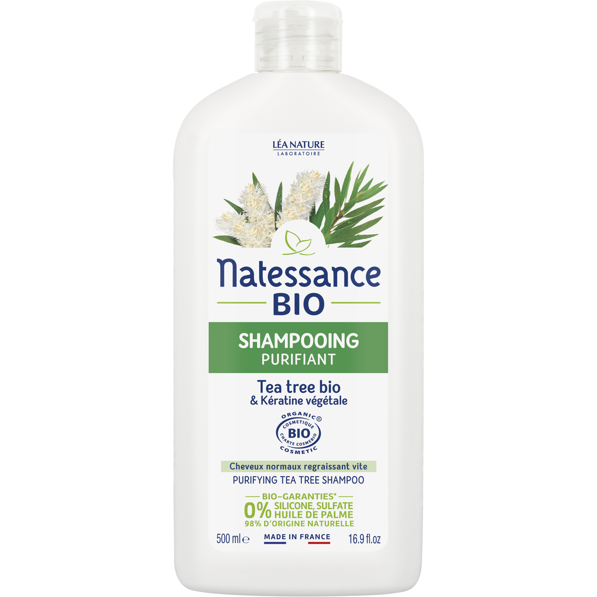 Shampooing purifiant Tea tree - NATESSANCE
