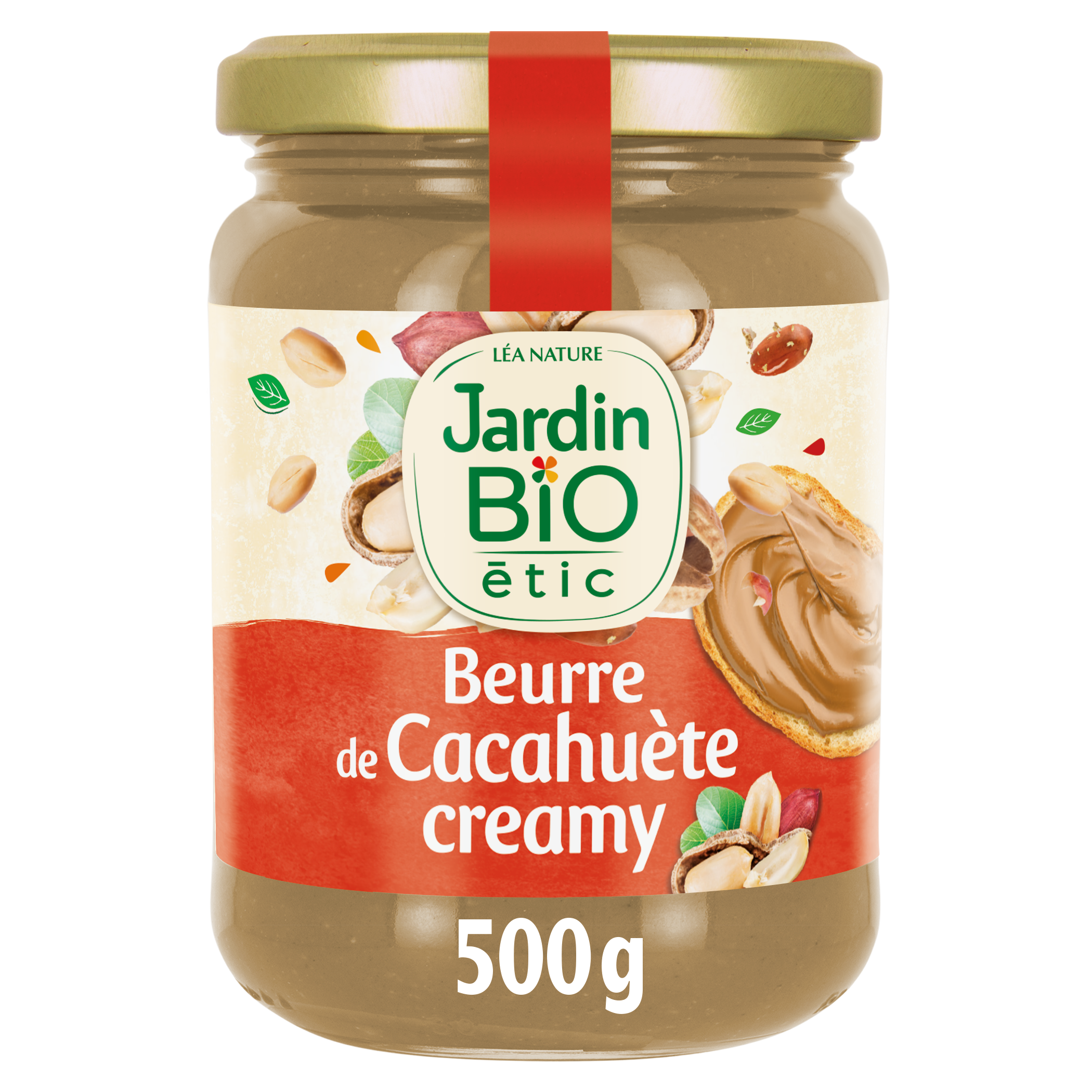 Beurre de Cacahuète Sucré - JARDIN BIO