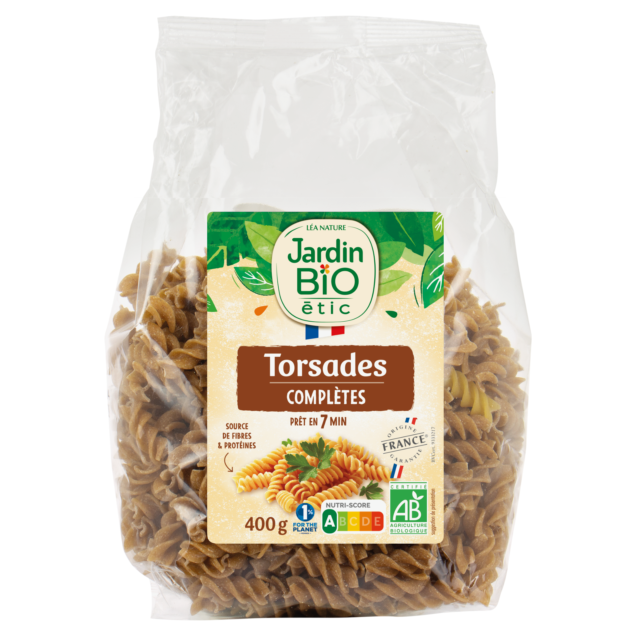 Torsades 100% France - JARDIN BIO