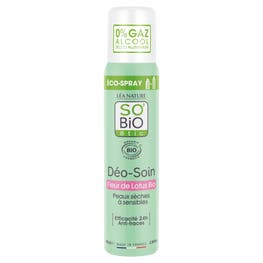 Éco-spray déo-soin, Fleur de Lotus bio - SO BIO ETIC
