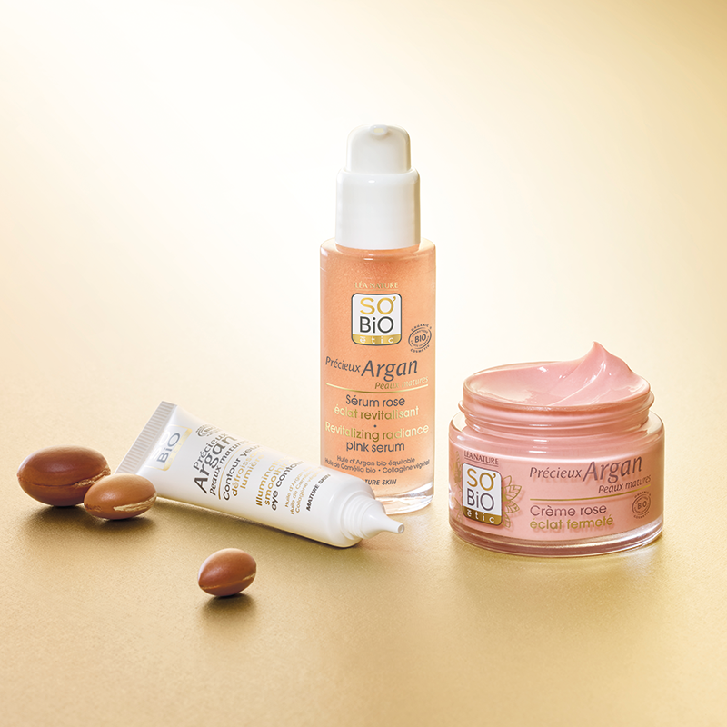 Sérum Rose Éclat SO'Bio Étic 30ml - Revitalisant Bio Pour Peau Mature - Neuf Sous Blister