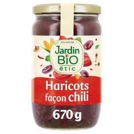 Haricots rouges cuisinés aux légumes et épices Bio - Jardin Bio étic ...