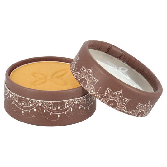 boho cosmetics Ombre à paupières bio nacrée Goldy Boho Green Make-Up