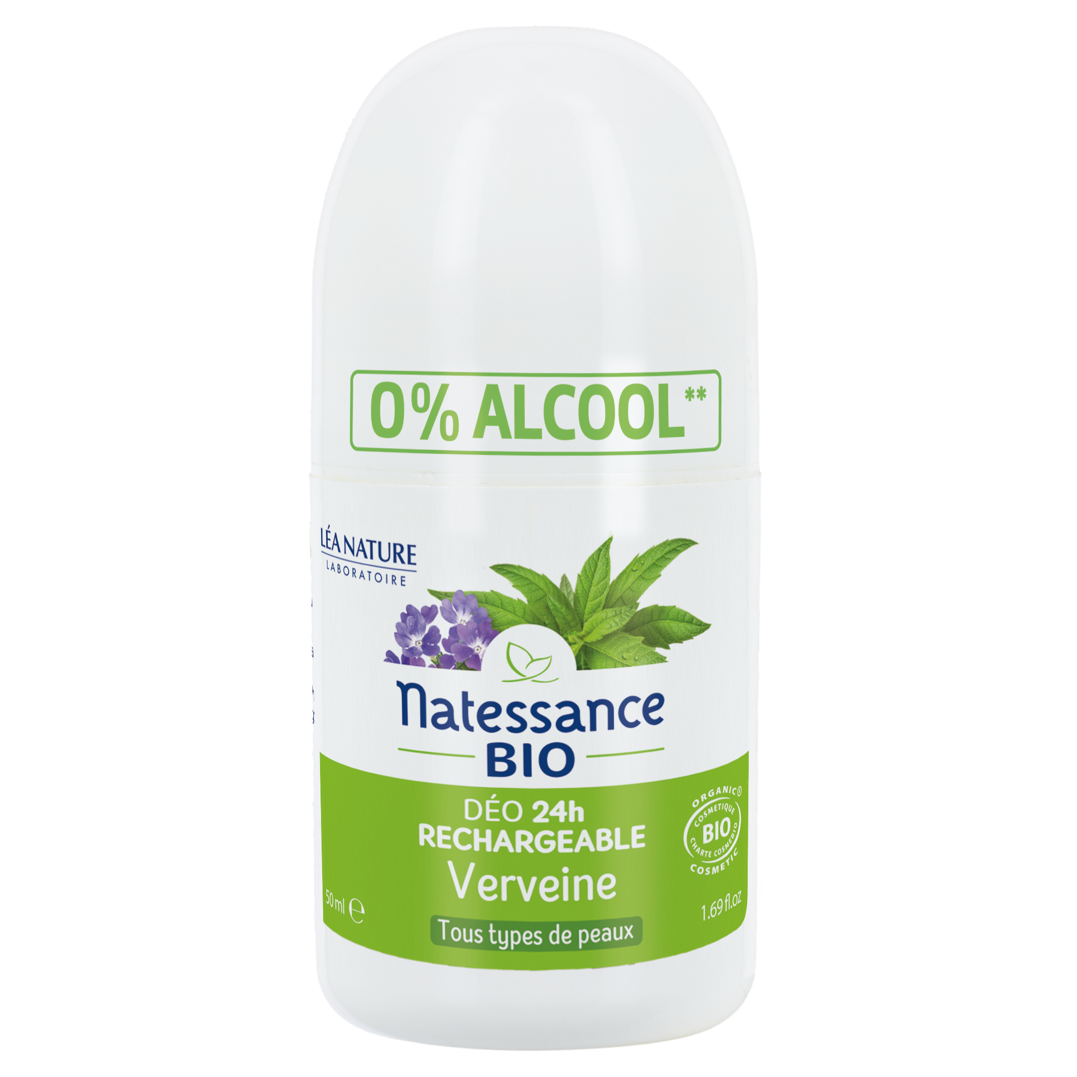 Déo 24h rechargeable Verveine - NATESSANCE