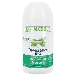 Déo 24h rechargeable Aloe Vera - NATESSANCE