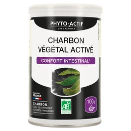 Poudre de Charbon Végétal activé Bio - PHYTO ACTIF