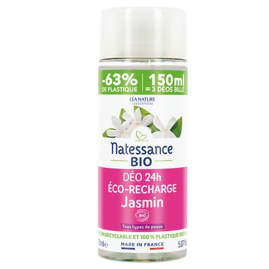 eau thermale jonzac Éco-recharge déo 24h Jasmin