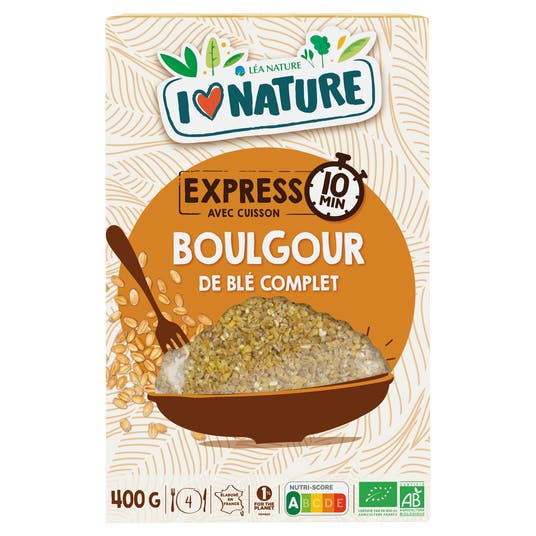 eau thermale jonzac Boulgour de blé complet bio