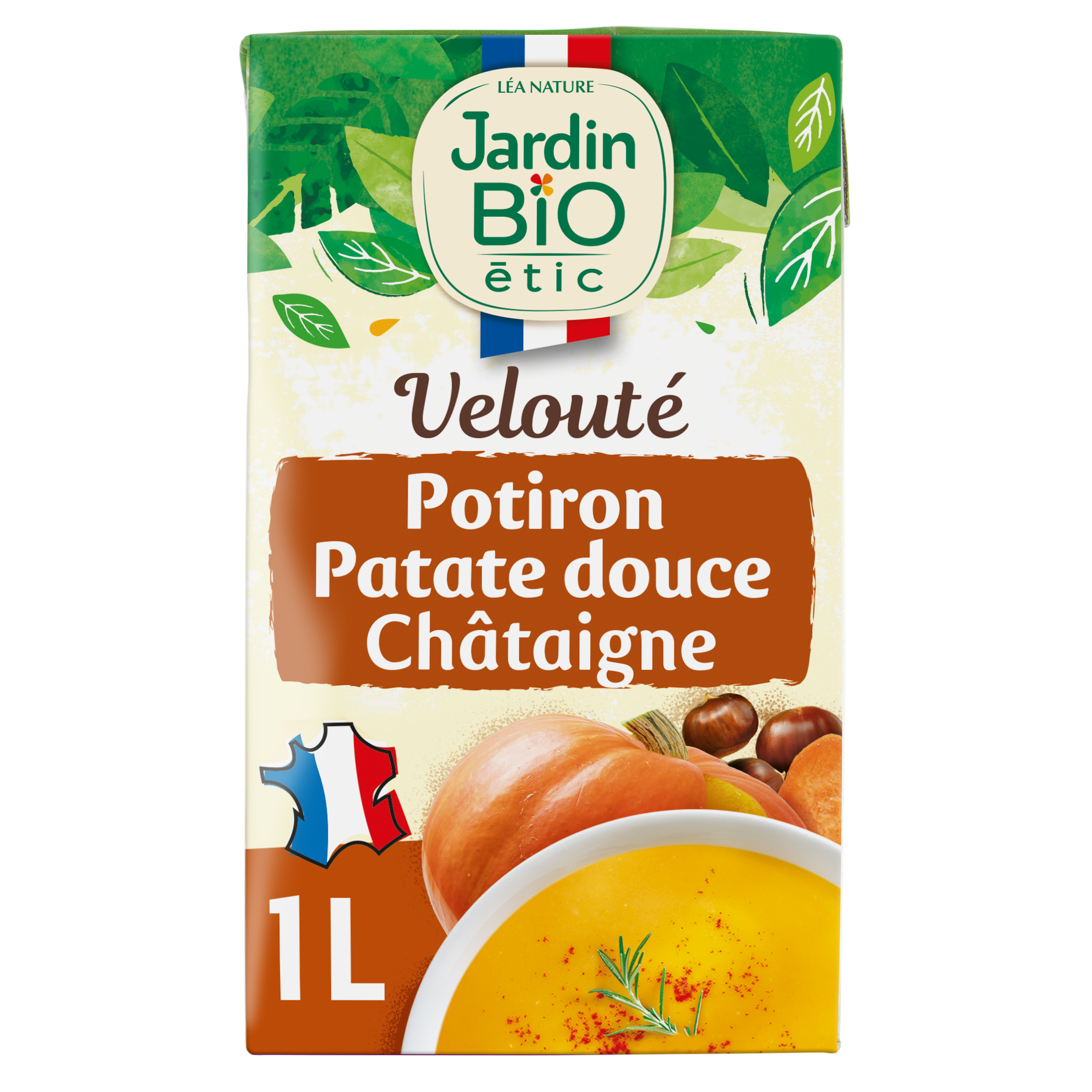 Velouté Potiron Patate douce Châtaigne - bio - JARDIN BIO