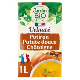 Velouté Potiron Patate douce Châtaigne - bio - JARDIN BIO