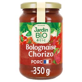 Sauce Bolognaise Chorizo-bio - JARDIN BIO