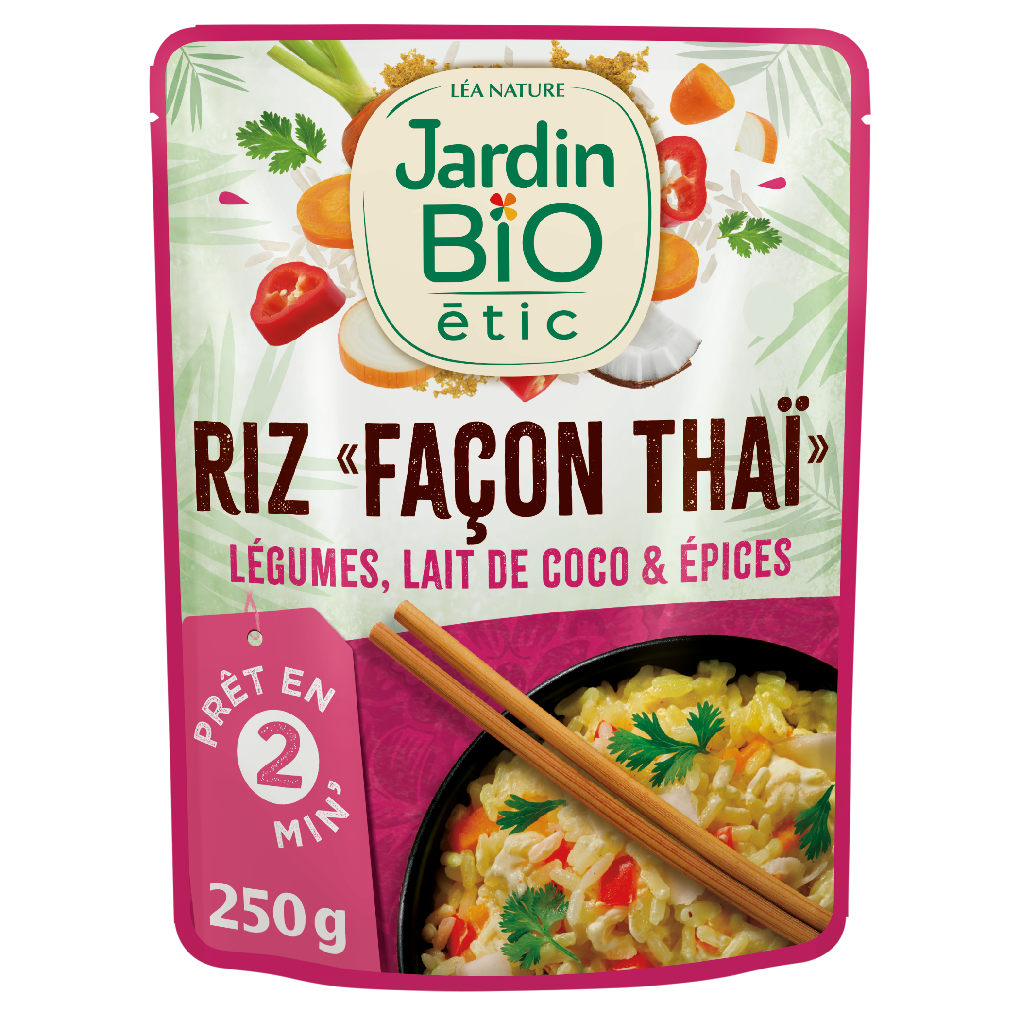 Riz cuisiné façon Thai - bio - JARDIN BIO