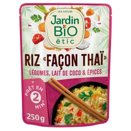 Riz cuisiné façon Thai - bio - JARDIN BIO