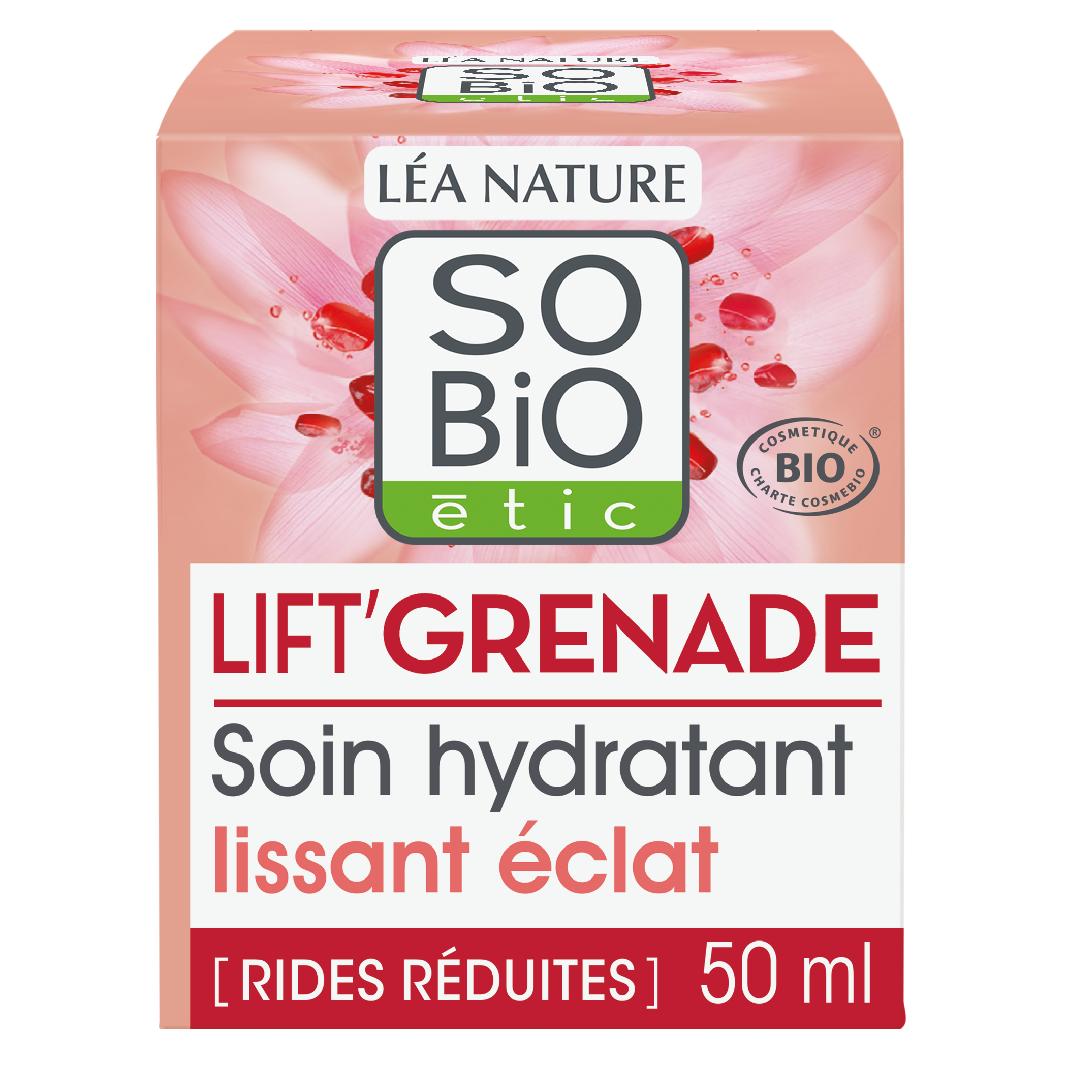 Soin hydratant lissant éclat - SO BIO ETIC
