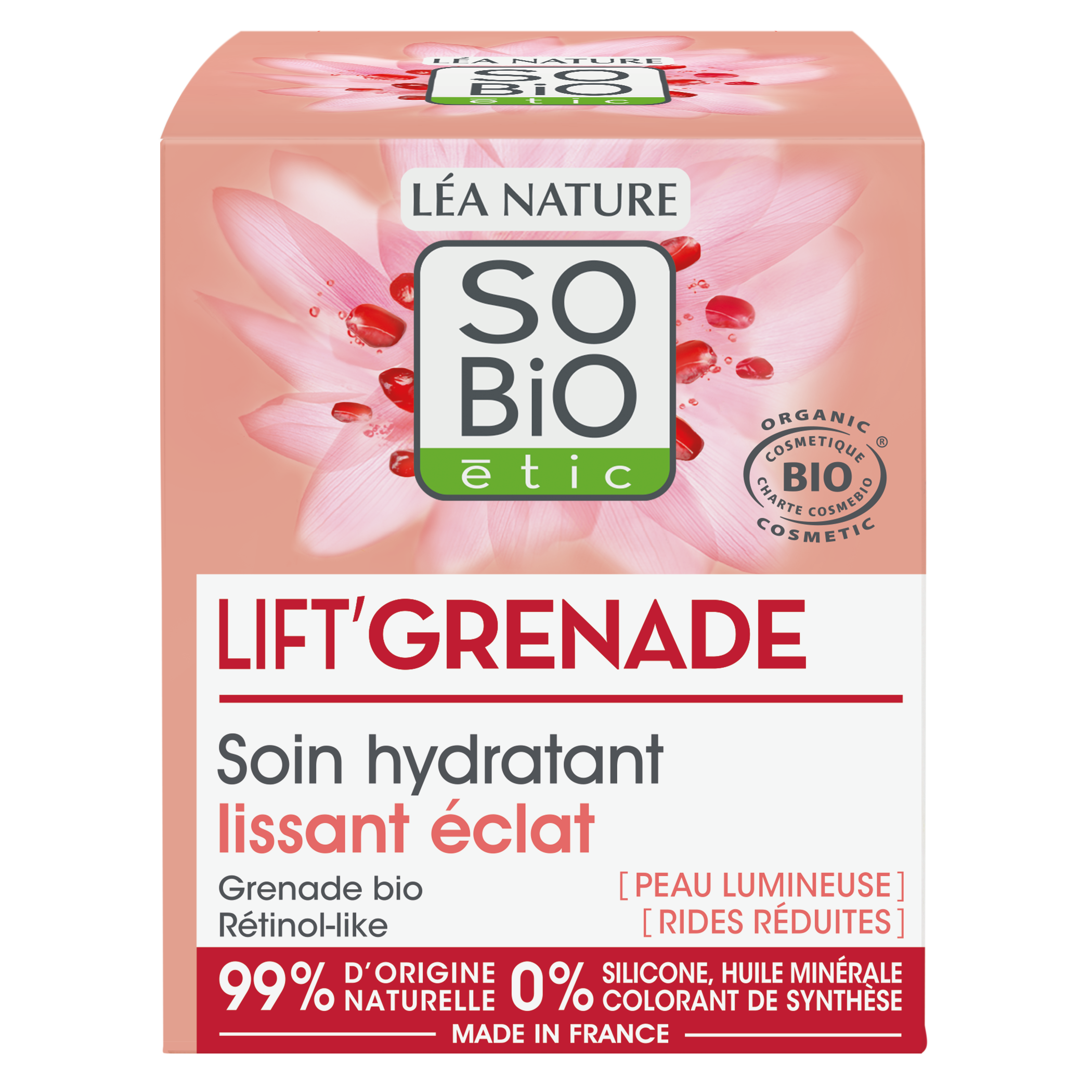 Soin hydratant lissant éclat Lift