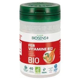 Gélule végétale FER VITAMINE B12 - BIOSENS
