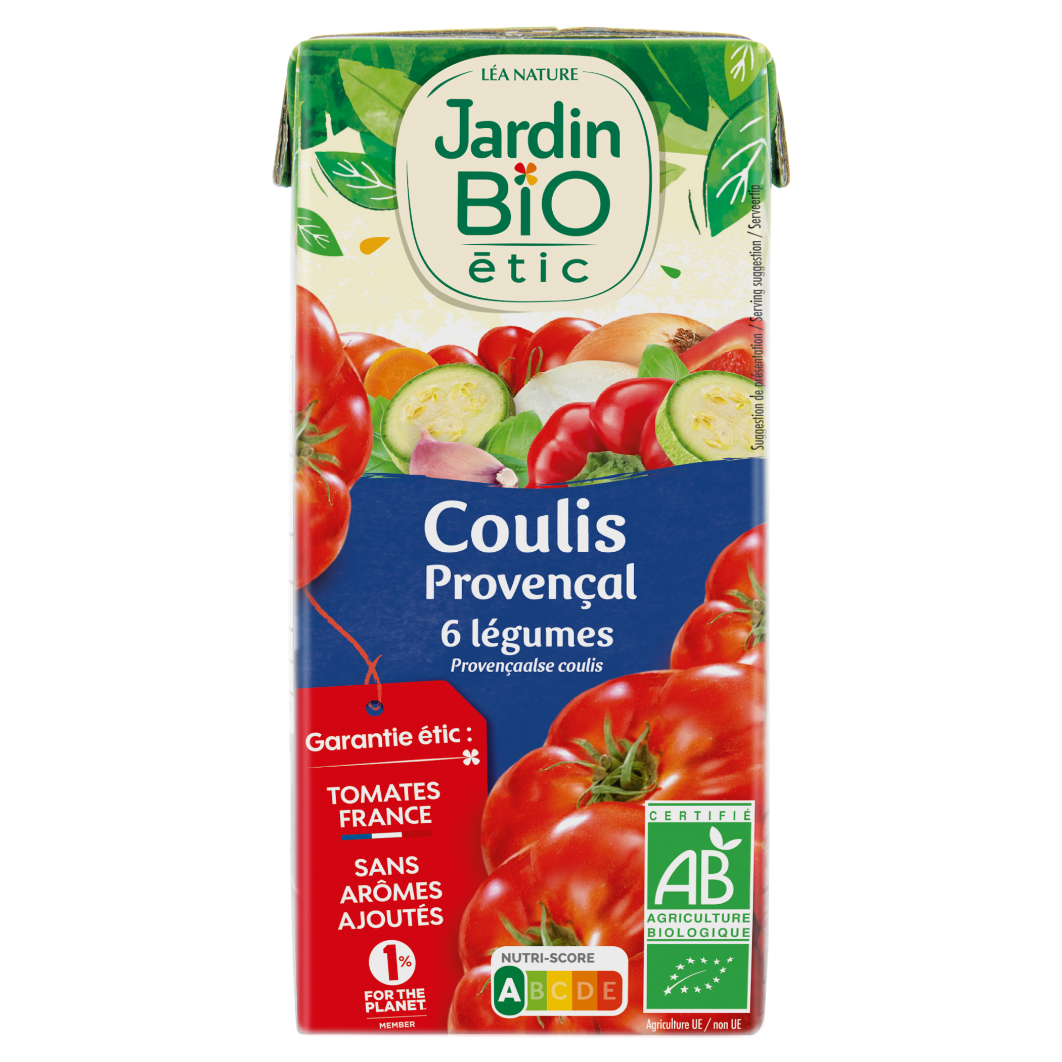 Coulis Provençal-bio - JARDIN BIO