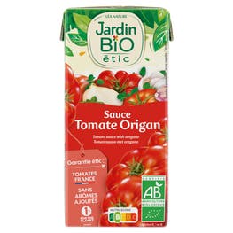 Direct Usine - Sauce Tomate Origan-bio - JARDIN BIO