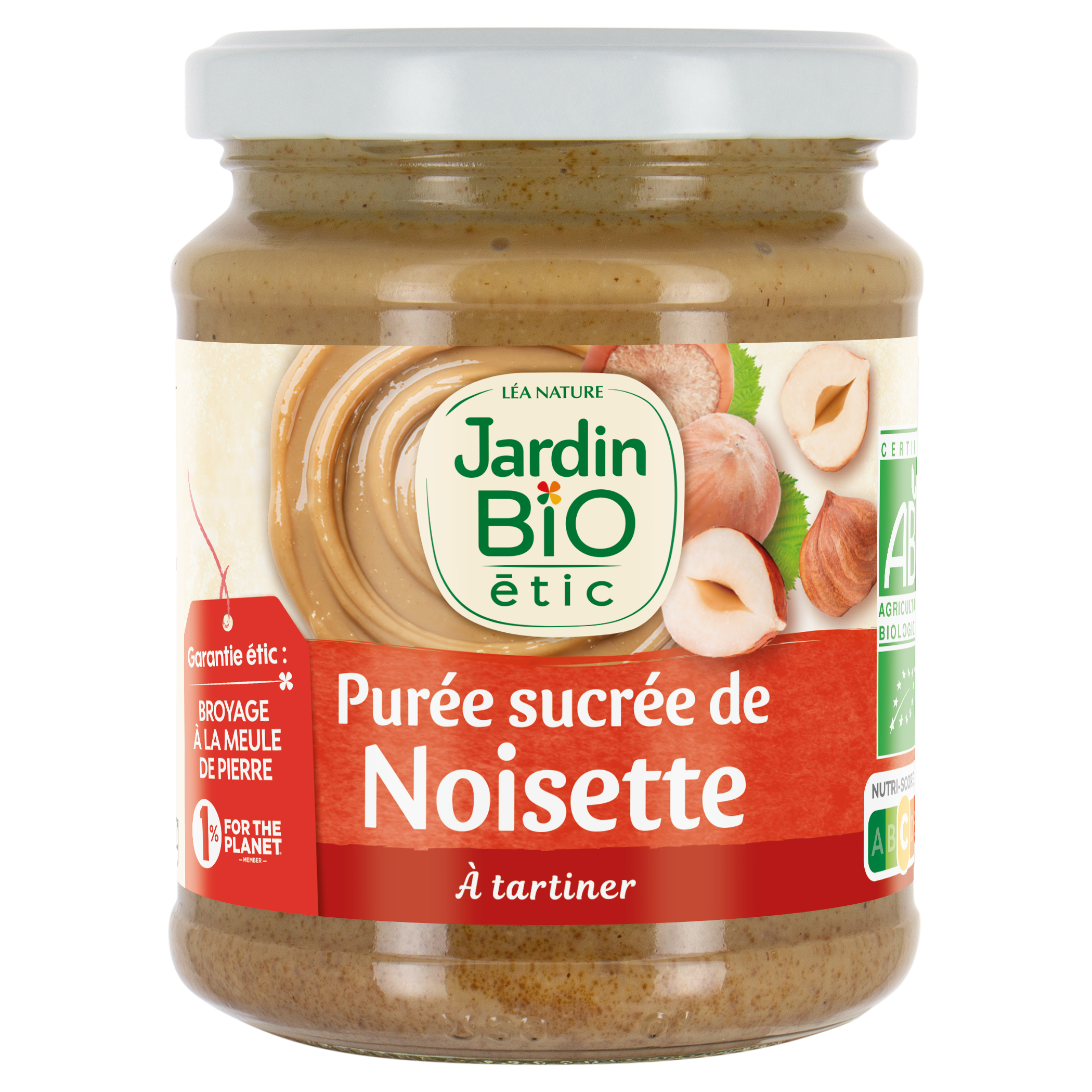 Pur&eacute;e Sucr&eacute;e de Noisette - JARDIN BIO