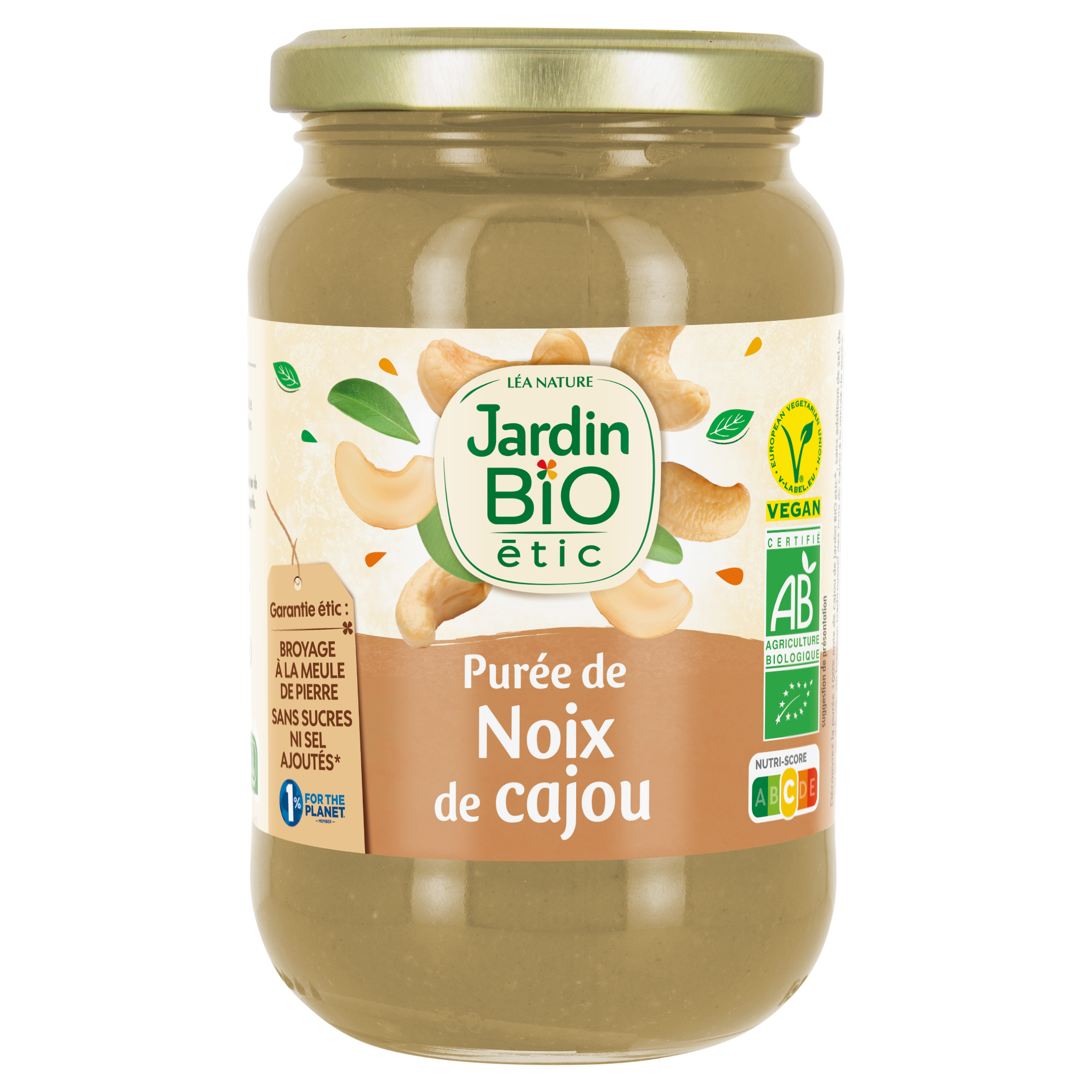 Purée de Noix de Cajou-bio - JARDIN BIO