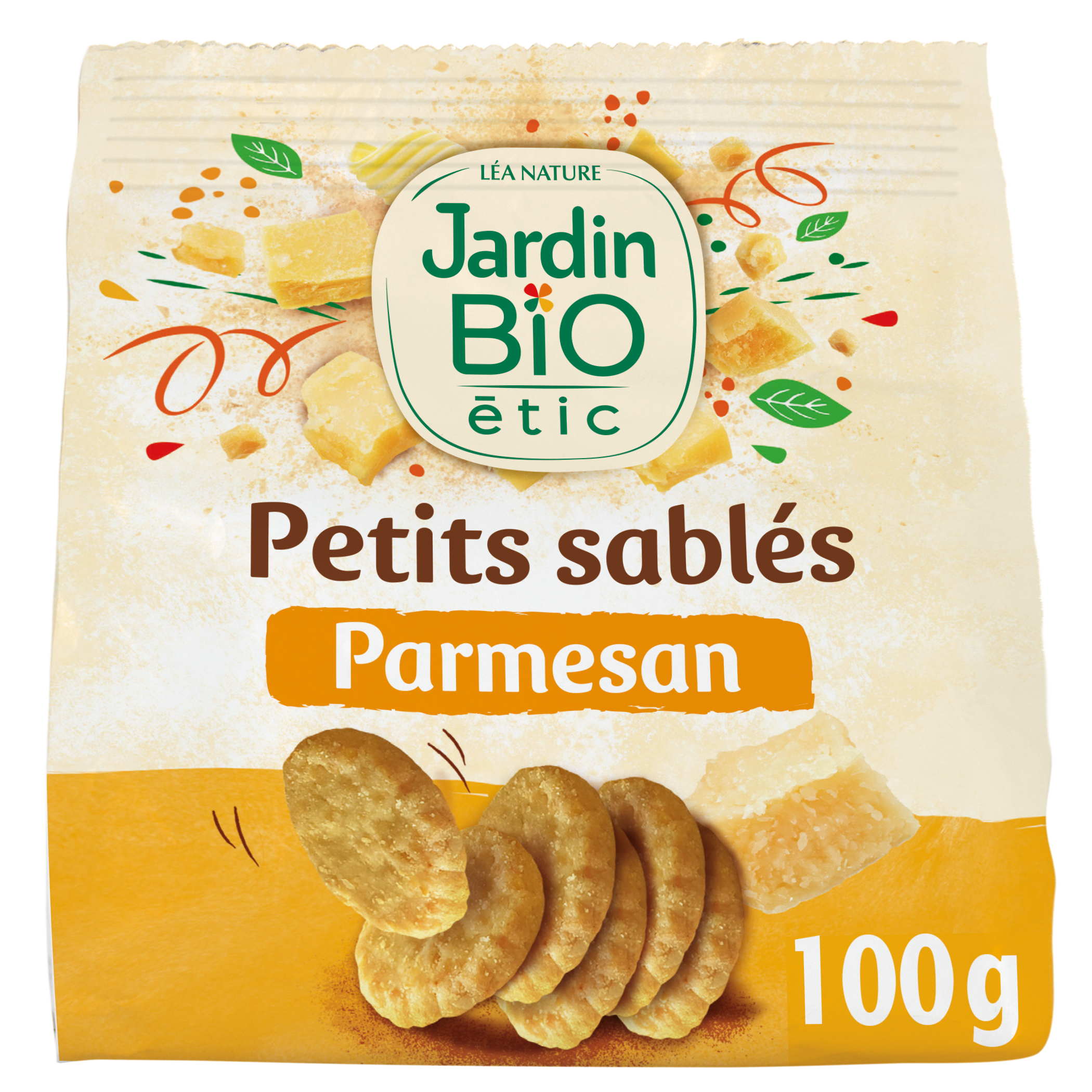 Petits sablés Apéro Parmesan-bio - JARDIN BIO