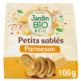 Petits sablés Apéro Parmesan-bio - JARDIN BIO