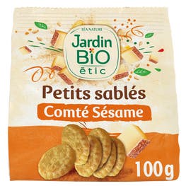 Petits sablés Apéro Comté Sésame bio - JARDIN BIO