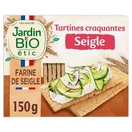 Tartines craquantes Seigle-bio - JARDIN BIO