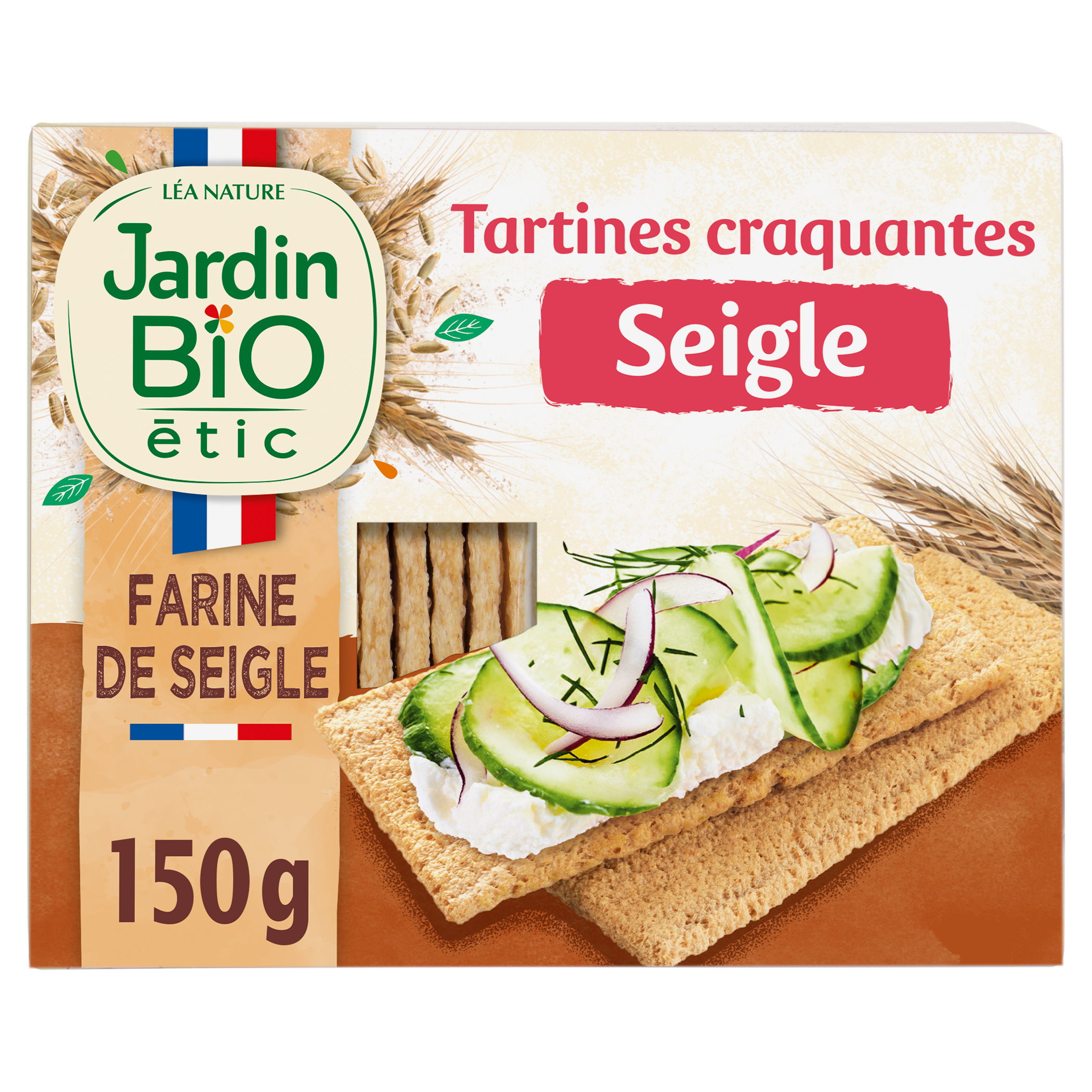 Tartines craquantes Seigle-bio - JARDIN BIO