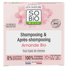 Direct Usine - Shampooing et après shampooing solide amande bio - SO BIO ETIC