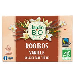 Infusion Rooibos Vanille-bio - JARDIN BIO