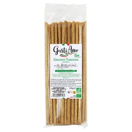 Grissini Torinesi Romarin - bio - GUSTI AMO BIO