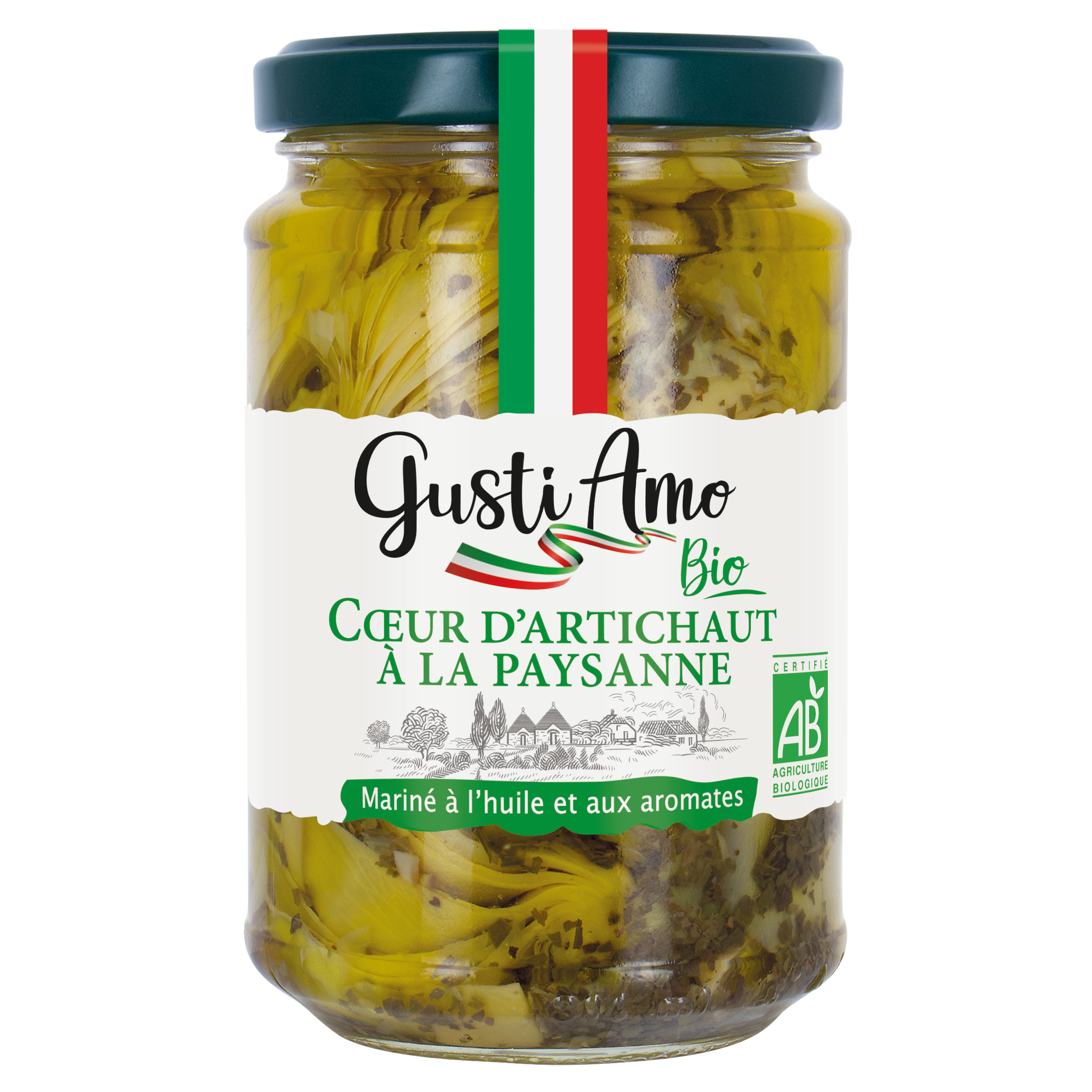 Cœur d'Artichaut à la paysanne - bio - GUSTI AMO BIO