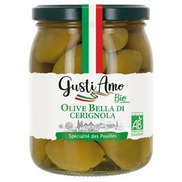 Olive verte Bella di Cerignola - bio - GUSTI AMO BIO