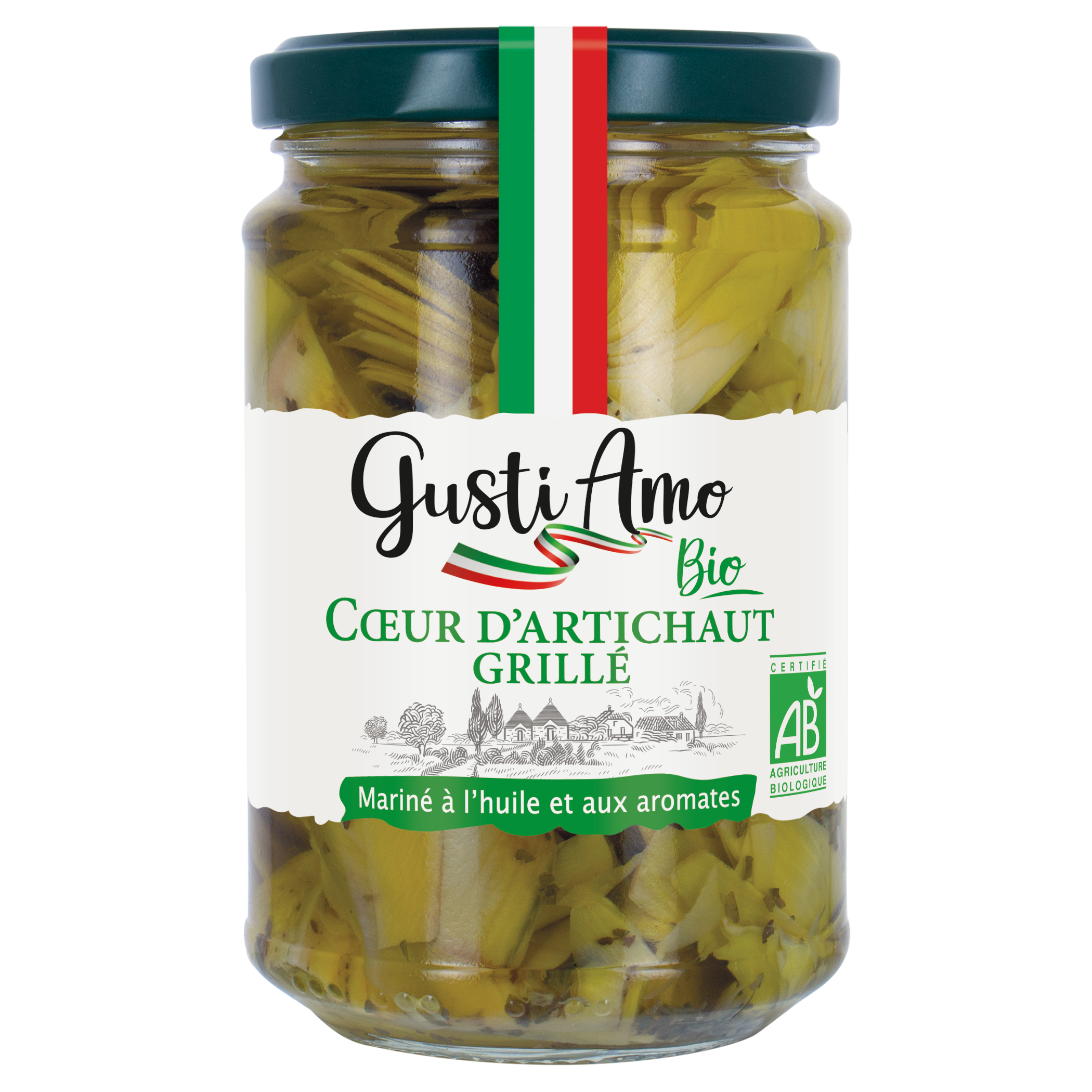 Cœur d'Artichaut grillé - bio - GUSTI AMO BIO