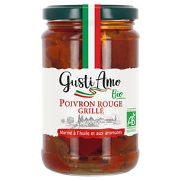 Poivron rouge grillé - bio - GUSTI AMO BIO