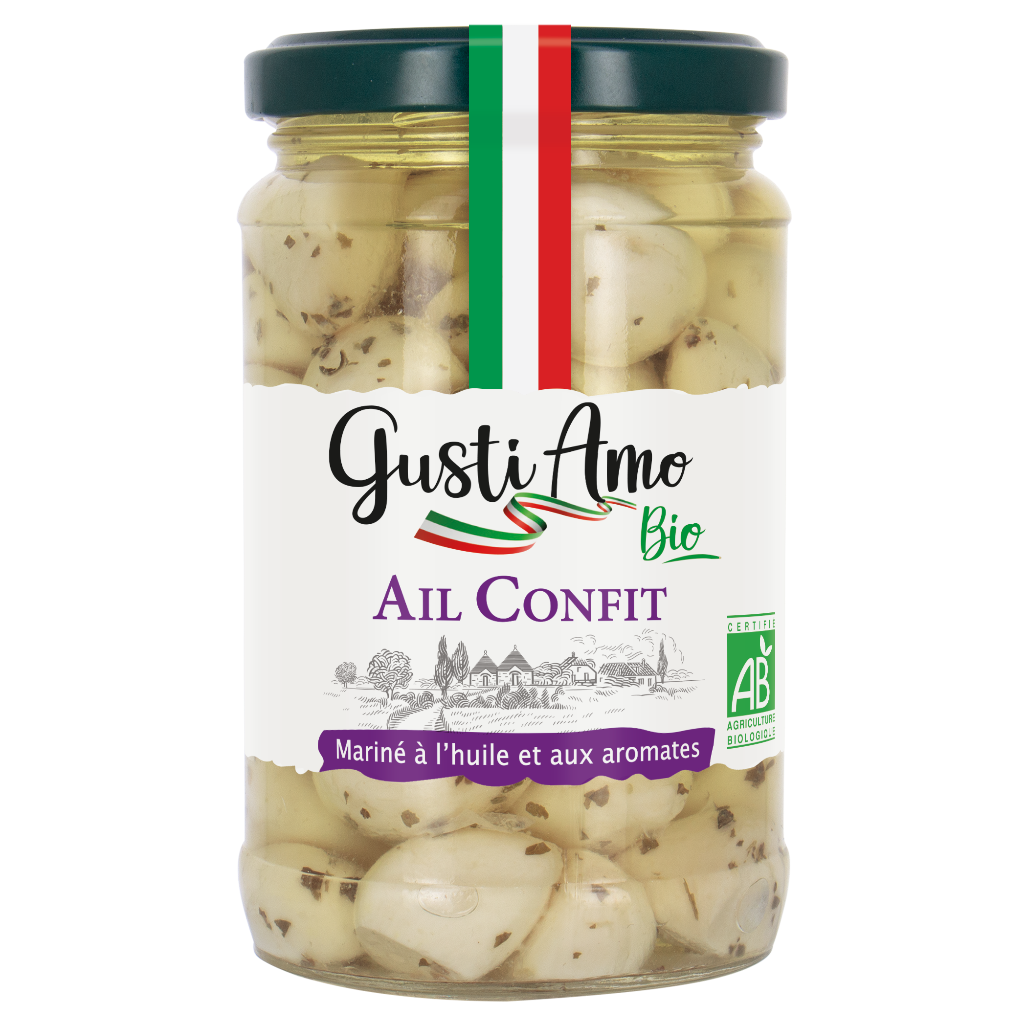 Ail confit - bio - GUSTI AMO BIO