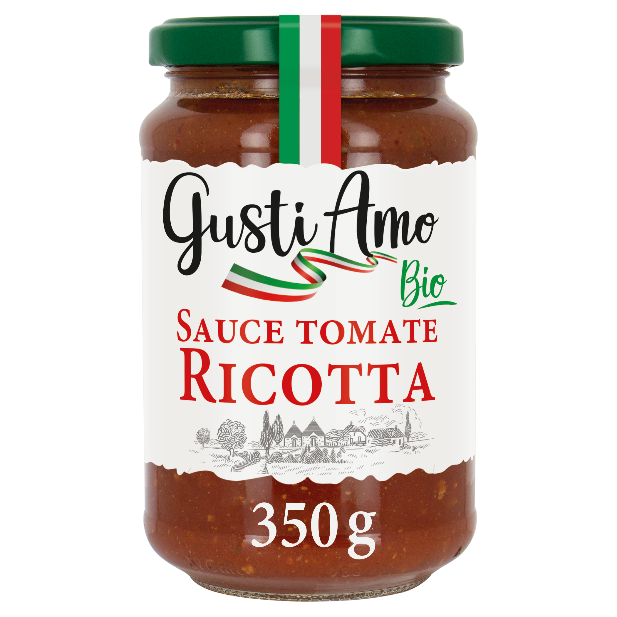 Sauce Tomate Ricotta - bio - GUSTI AMO BIO