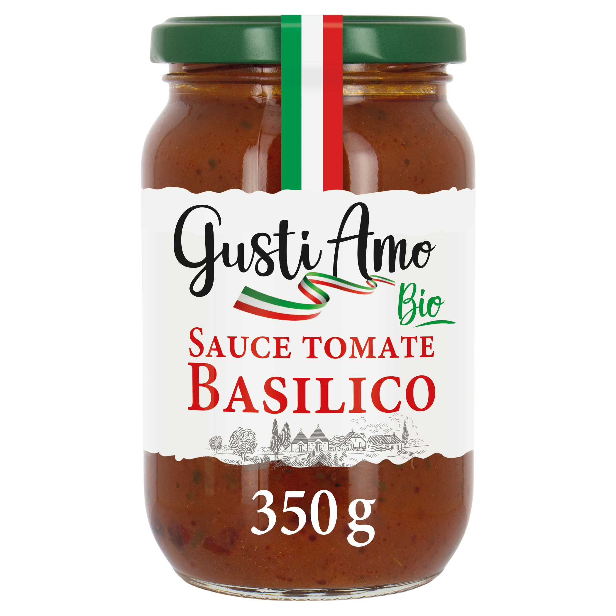Sauce Tomate Basilico - bio - GUSTI AMO BIO