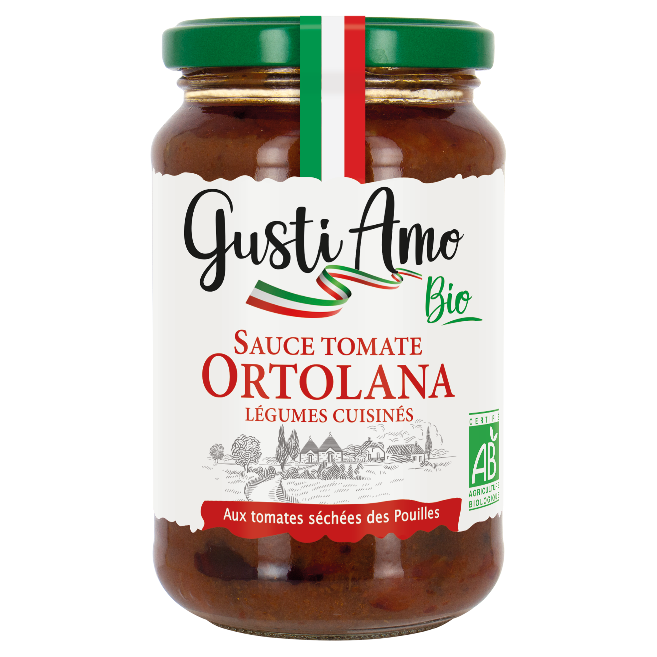 Sauce Tomate Ortolana - bio - GUSTI AMO BIO