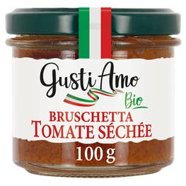 Bruschetta Tomate séchée - bio - GUSTI AMO BIO