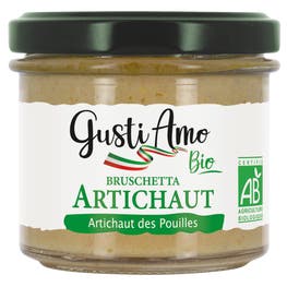 Bruschetta Artichaut - bio - GUSTI AMO BIO