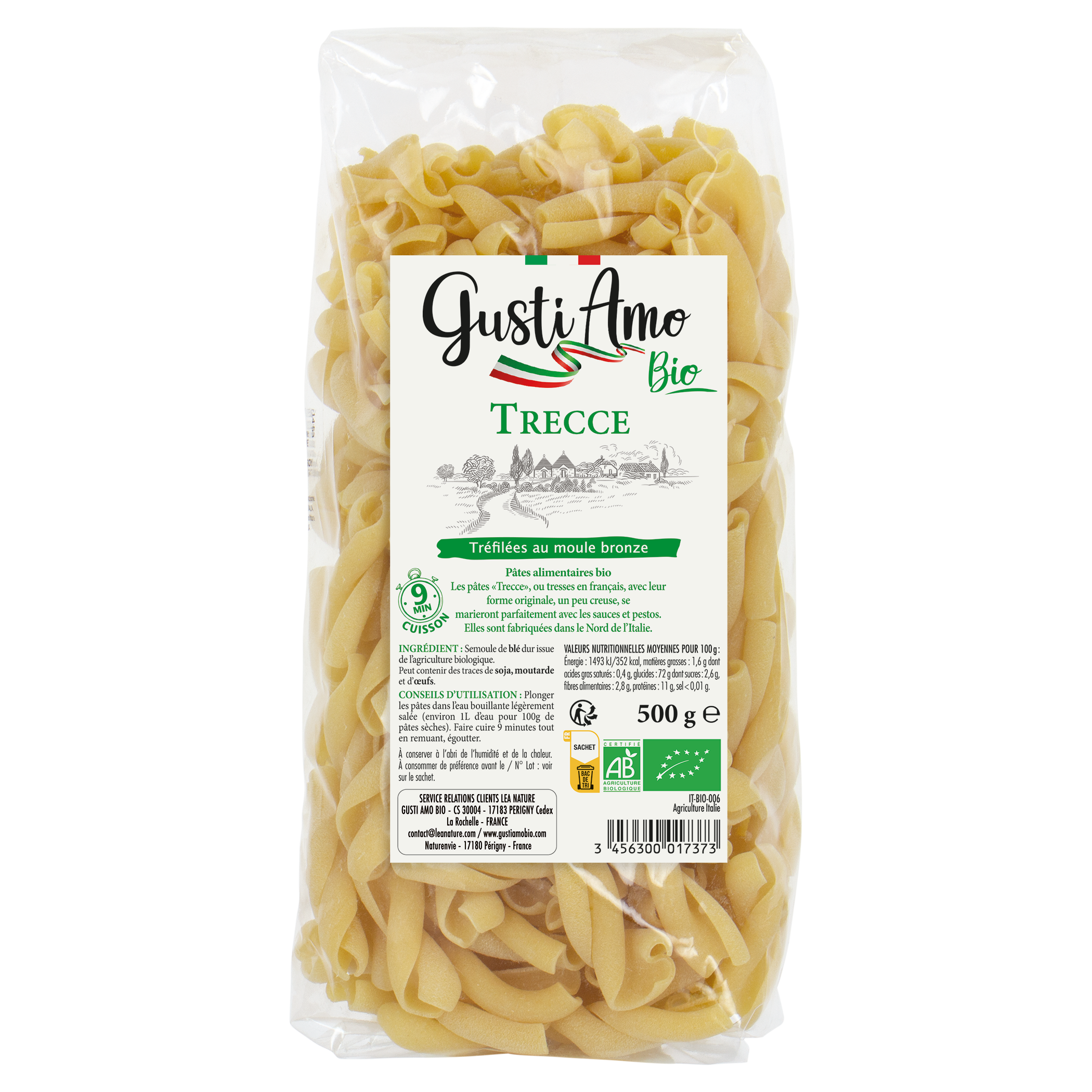 Trecce - bio - GUSTI AMO BIO