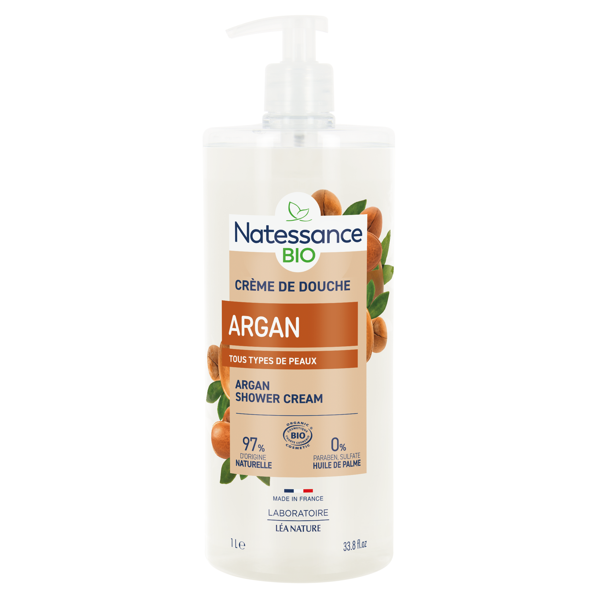 Crème de douche Argan - NATESSANCE