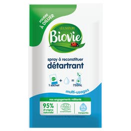 Spray à reconstituer détartrant - poudre à diluer - BIOVIE