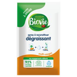 Spray à reconstituer dégraissant - poudre à diluer - BIOVIE