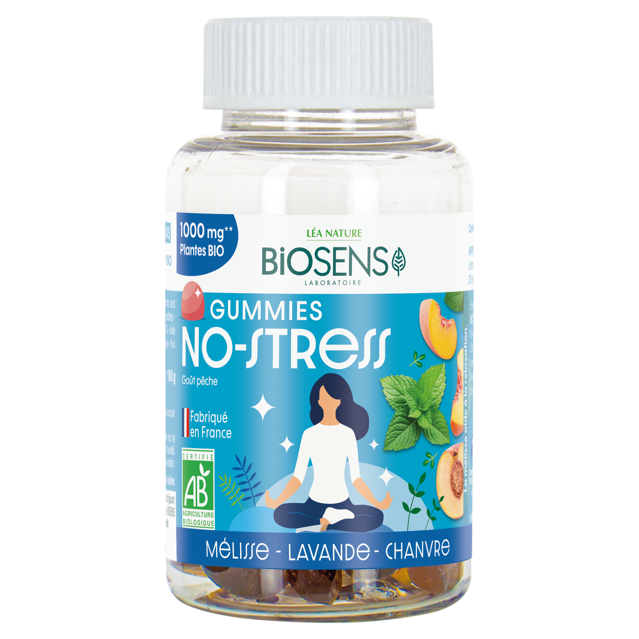 Gummies No-Stress Pêche  - BIOSENS