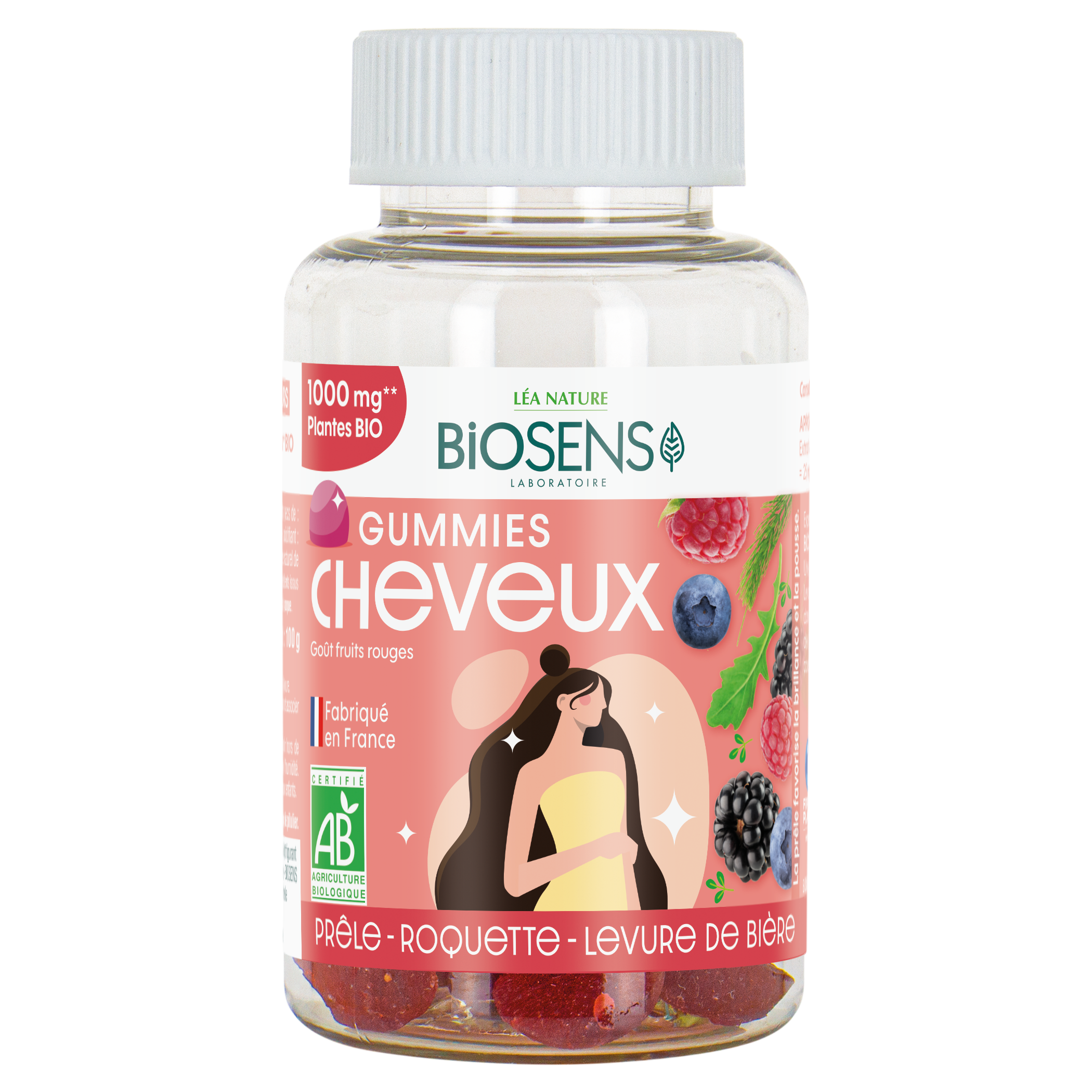Gummies Cheveux Fruits rouges - BIOSENS