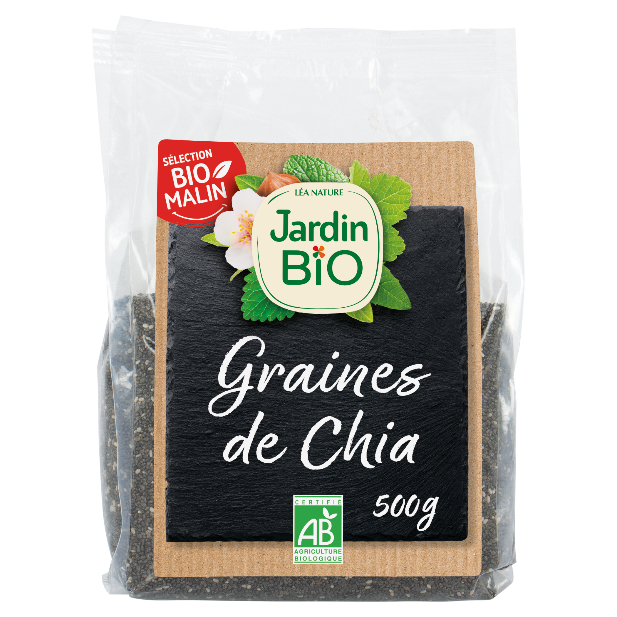 Graines de Chia 500g - bio - JARDIN BIO