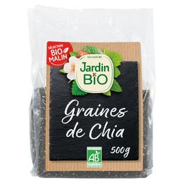 Graines de Chia 500g - bio - JARDIN BIO
